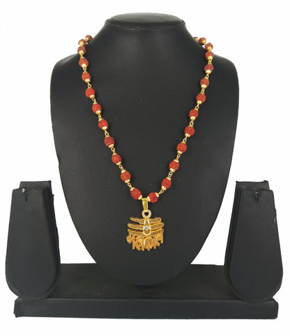 Luxurious Men's Gold Plated Pendant With Chain Vol 3