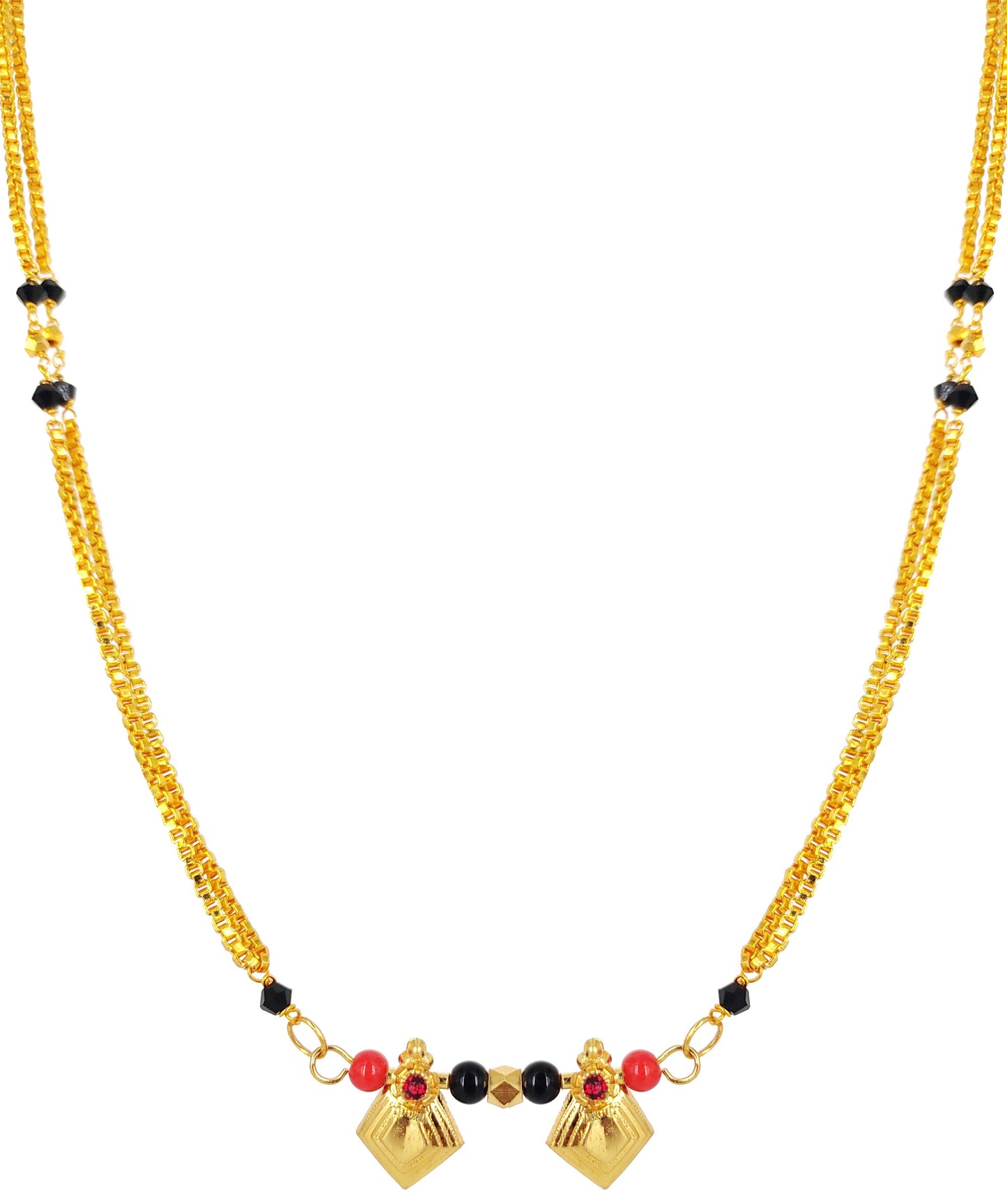 Elegant Gold Plated Mangalsutra