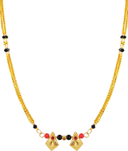 Elegant Gold Plated Mangalsutra