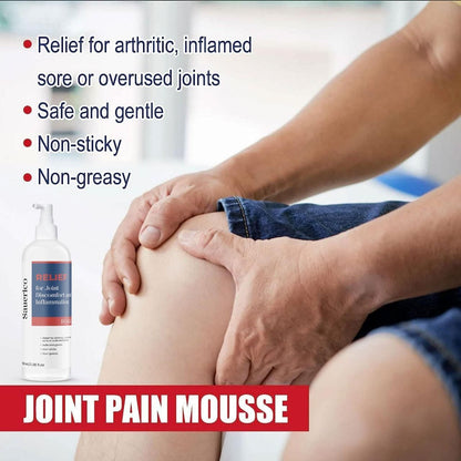 Relief for Joint Discomfort and Inflammation Foam 200 ML Pack of 2