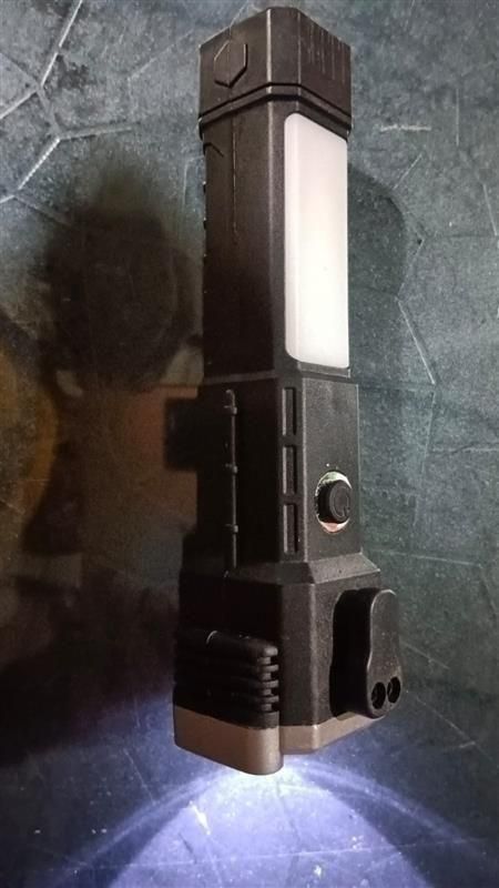 Portable Rechargeable Torch LED Flashlight	Pack of 2