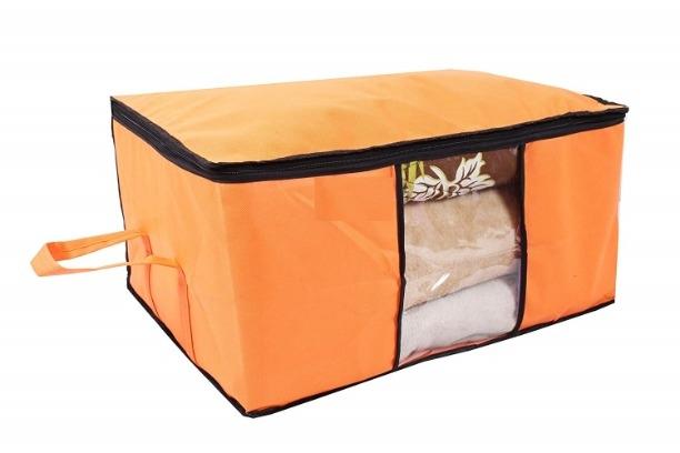 Storage Organizer- Solid Non Woven Storage Organizer (Set of 3)