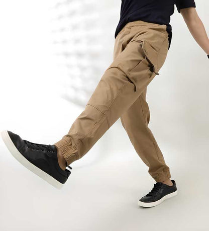 KRA Cotton Blend Solid Casual Jogger's