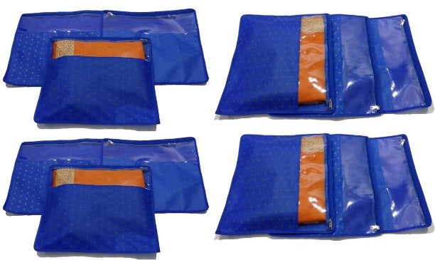 Polka Dots Saree Organizers (Pack of 12)