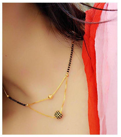 Latest Gold Plated Mangalsutra