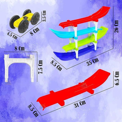 Ramp Racer , Multi level Ramp Racing Car Toy Set