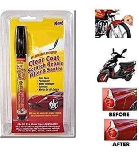 UV Sunlight Activated Clear Coat Scratch Remover Pen