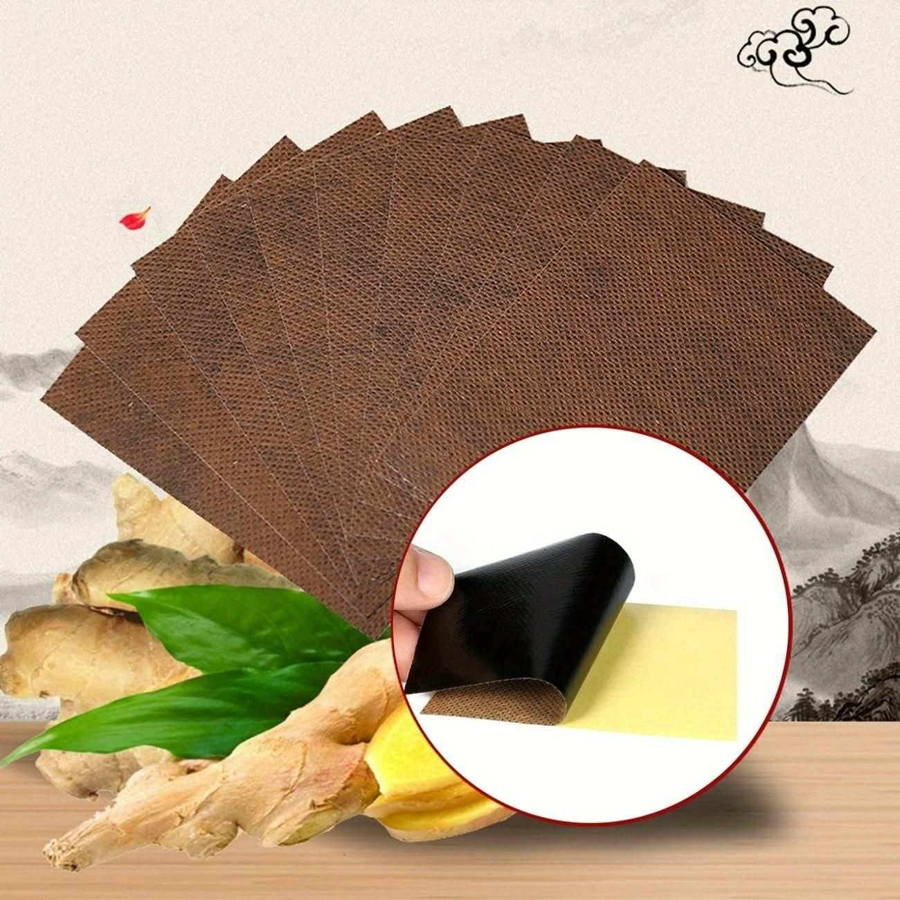 Herbal Heat Pain Relief Patches (Pack of 10)