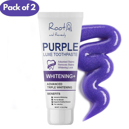 Purple Luxe Toothpaste 100 gm Pack of 2