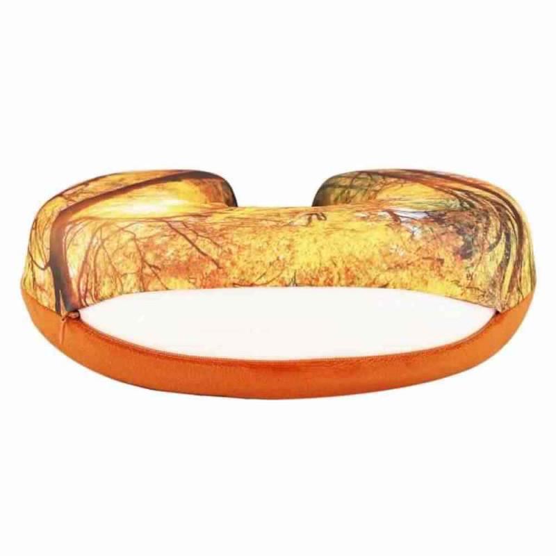 Neck Pillows - U Shape Printed Travel Neck Pillow