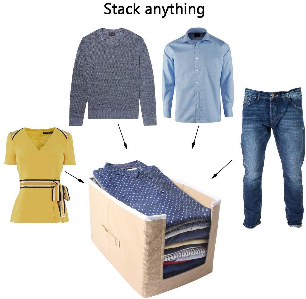 Cloth Organizer - Non Woven Foldable Cloth Organizer