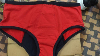 Period Panty Hipster Leak Proof Underwear for Medium to Heavy Flow,Reusable Pack of 2