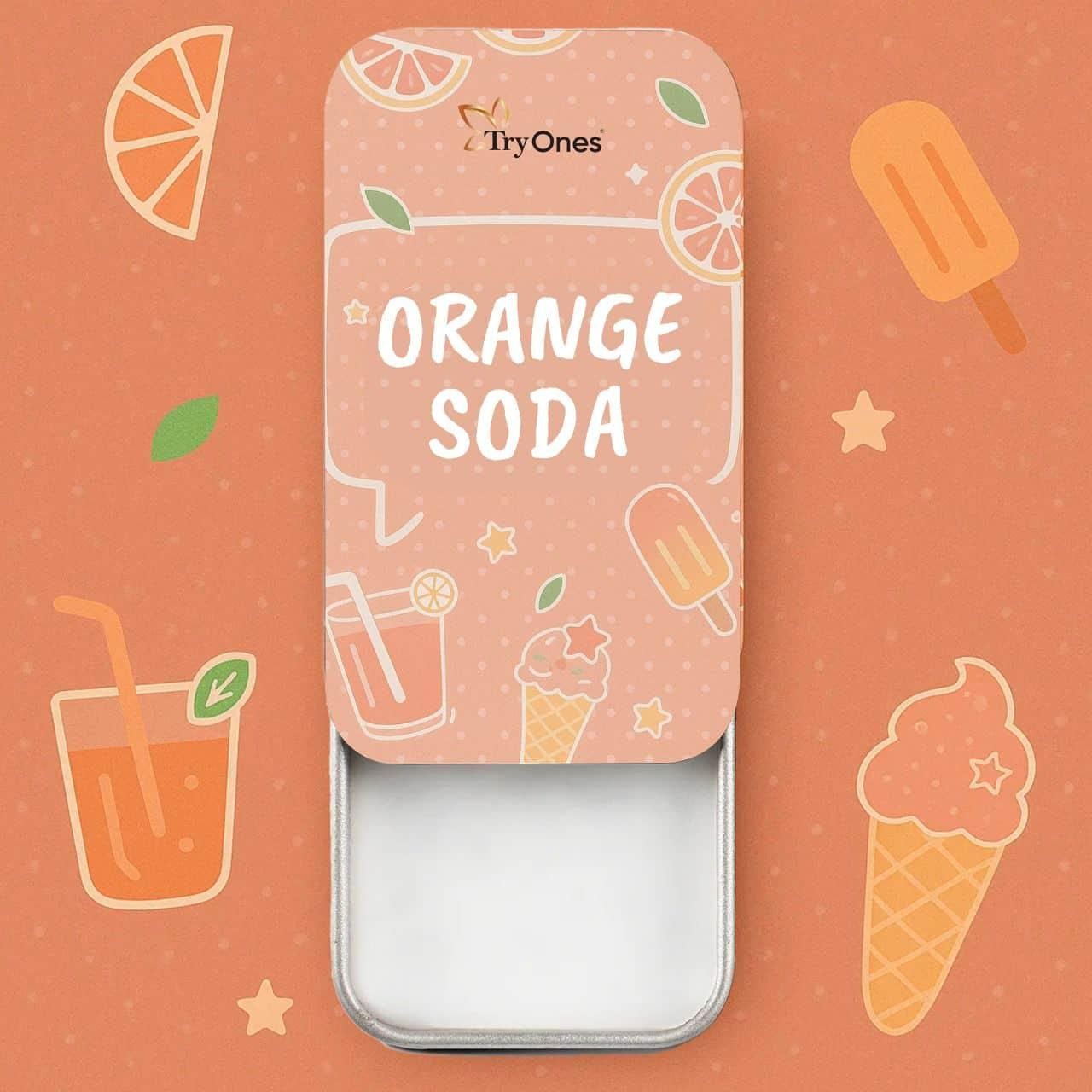 Orange Soda Solid Perfume 10 gm Pack of 1