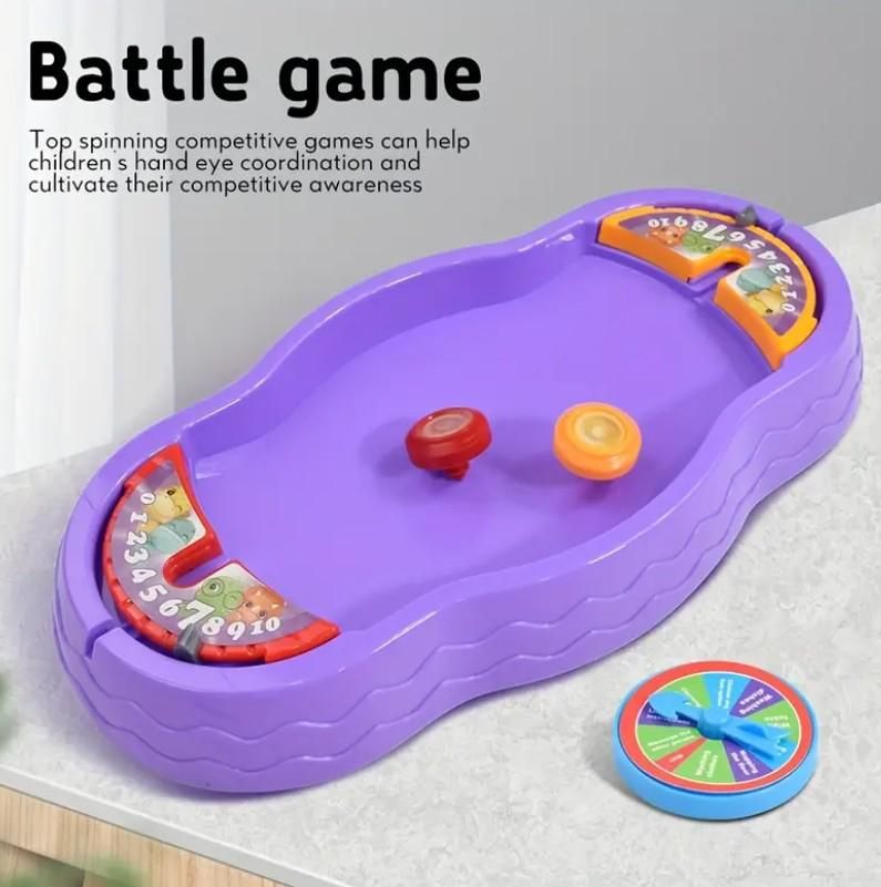 Dino Battle Gyro Spinning Toys & Fun Board Games for Kid's
