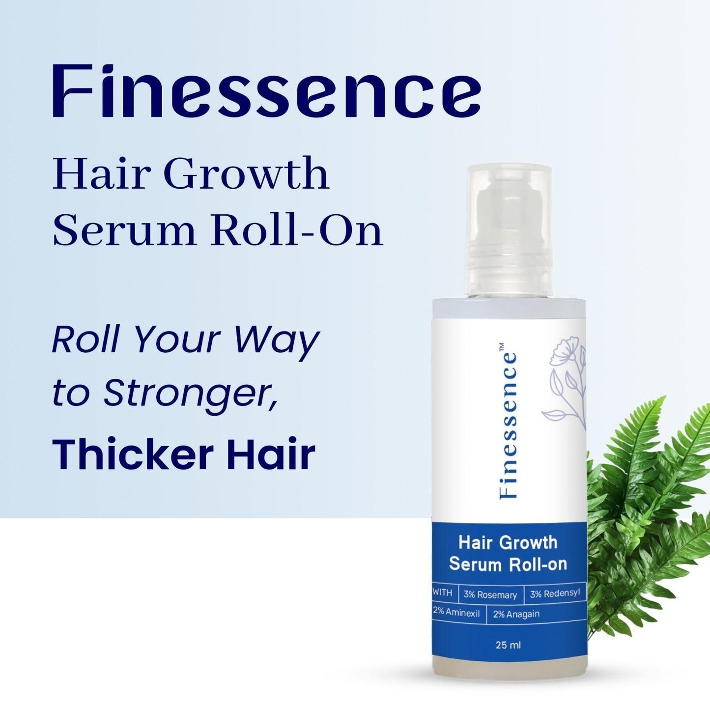 Rosemary Hair Growth Serum (Roll On) 25ml Pack of 2