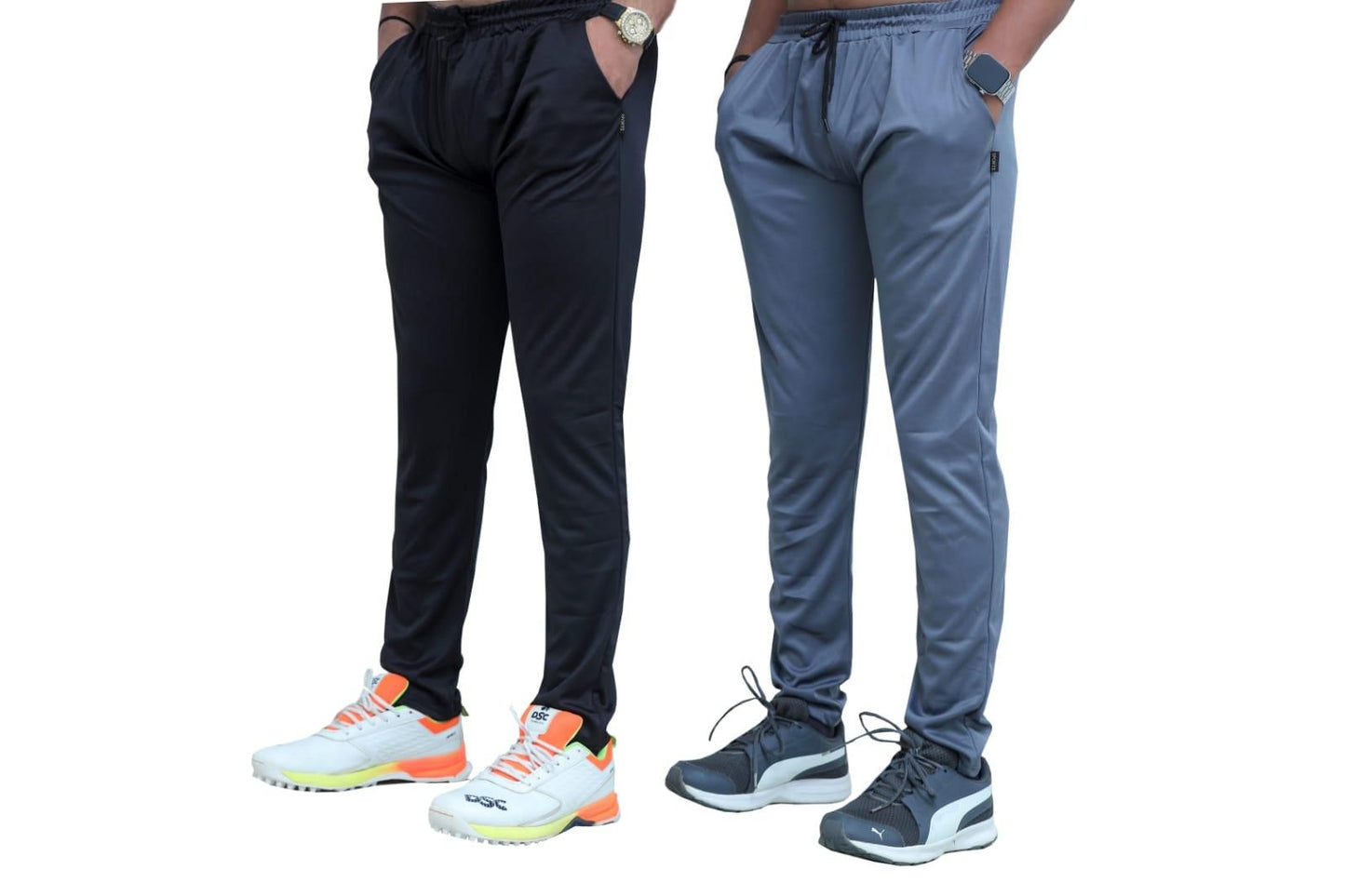 Men's NS Lycra Track Pants- Pack of 2