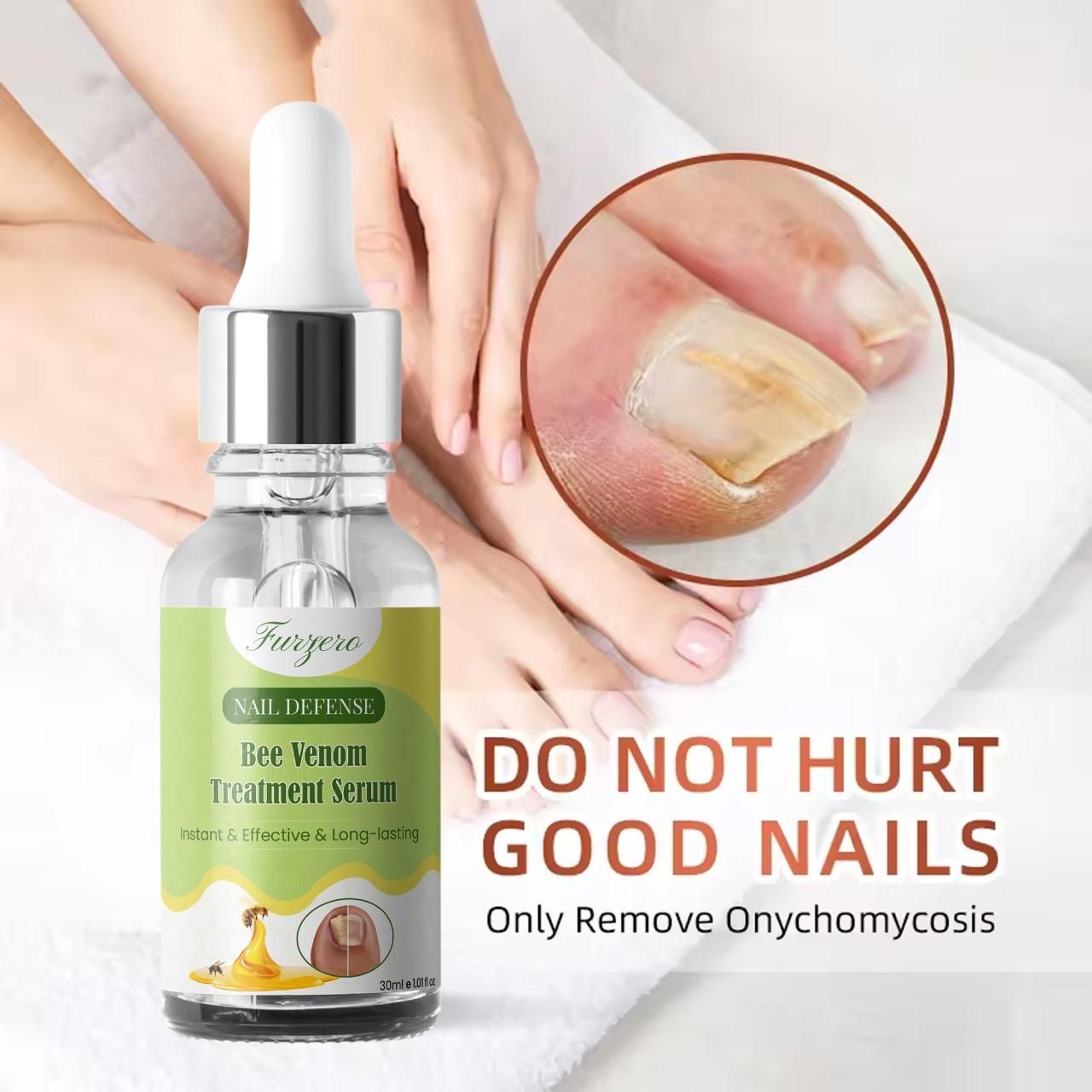 Furgero Nail Defense Bee Venom Treatment Serum 30ml(Pack Of 2)