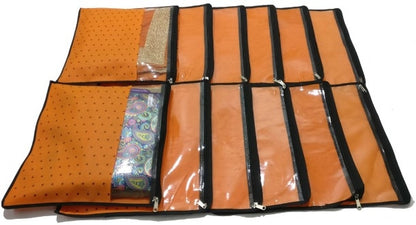 Polka Dots Saree Organizers (Pack of 12)
