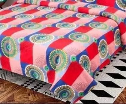 1 Double Bedsheet with 2 Pillow Covers