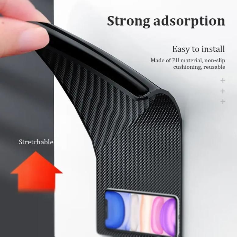 High-Temperature Resistant Silicone Car Dashboard Mat - Non-Slip