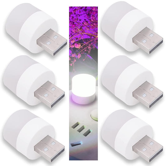 Mini Led Light Night For Kids (Natural White) - Pack of 6