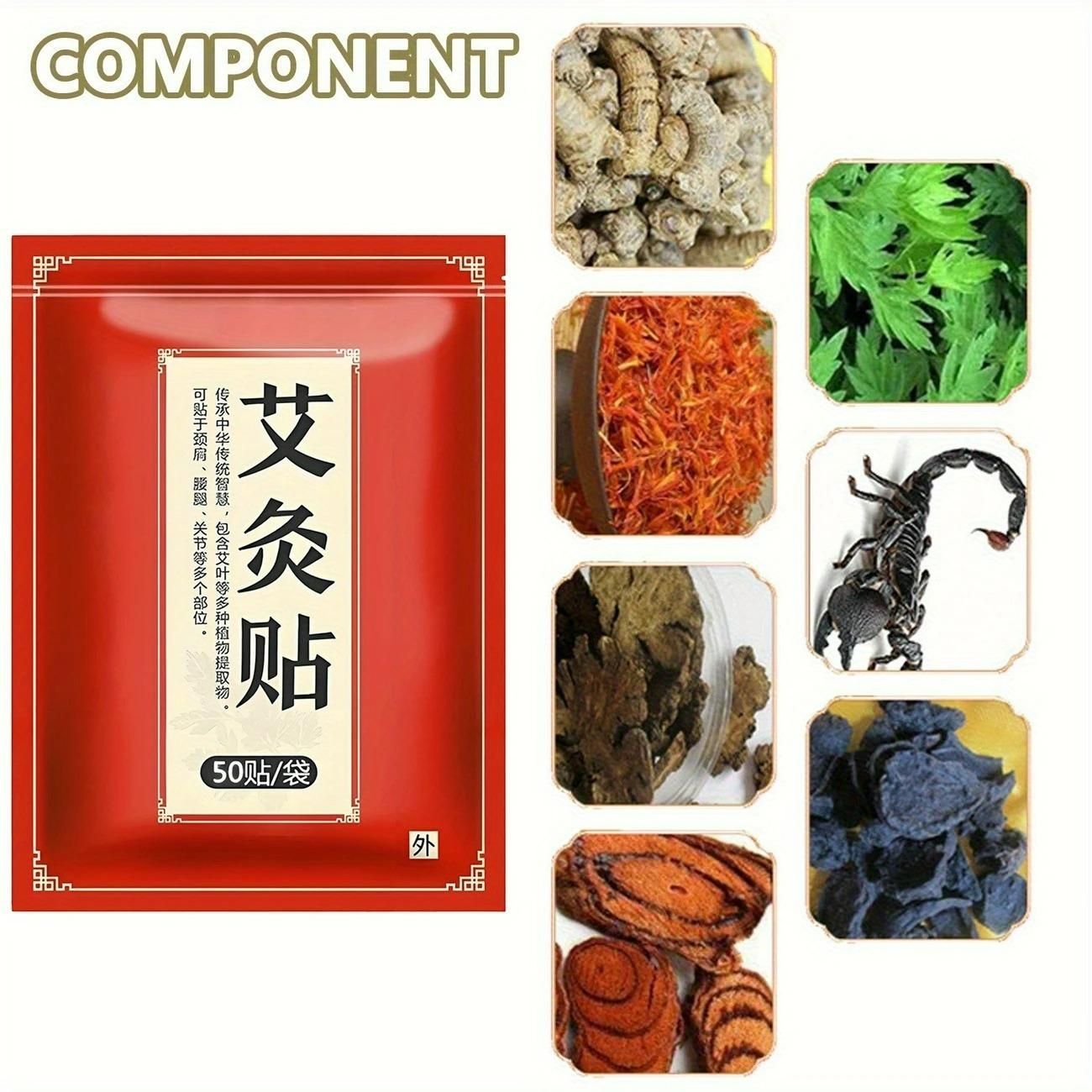 Herbal Heat Pain Relief Patches (Pack of 10)