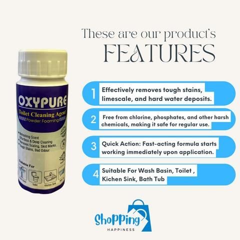 OxyPurOxyPure Toilet Cleaning Agent 300 gm (Pack of 2)