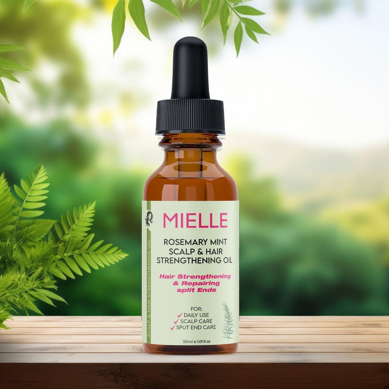 Rosemary Mint Scalp & Hair Strengthening Oil 30ml (Pack Of 1)