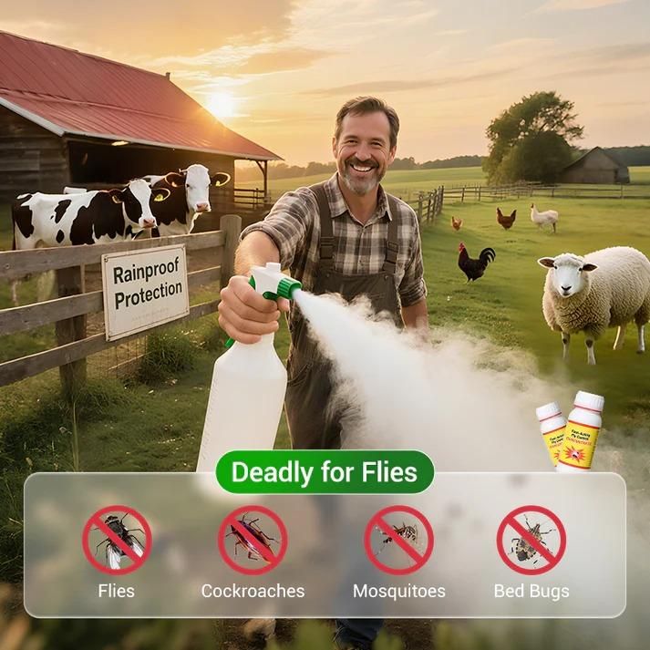 Fast Acting Fly Control Concentrate 200 ml Pack of 2