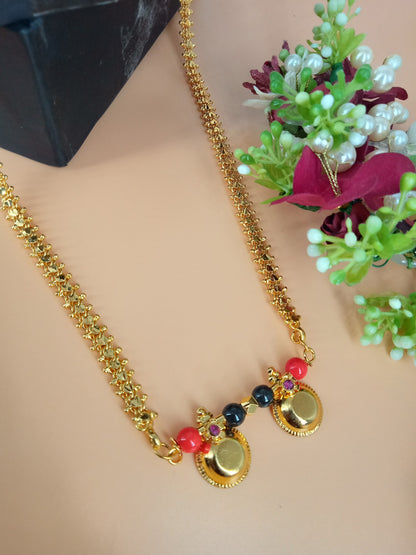 Trendy Gold Plated Mangalsutra