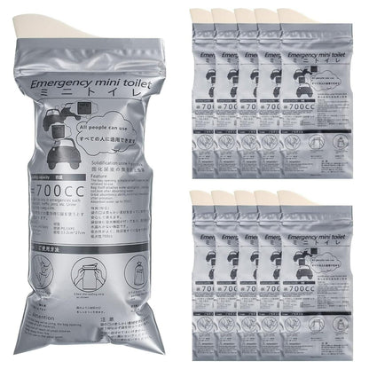 Emergency Mini Toilet-Urine Bag (Pack of 4)