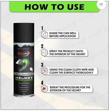 Helmet Foam Cleaner Spray