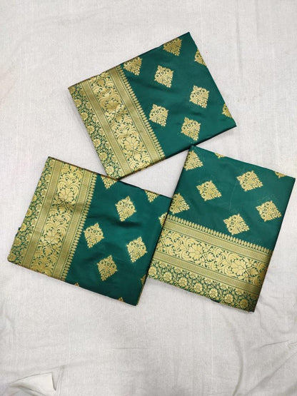 Delicate Cotton Silk Jacquard Work Saree