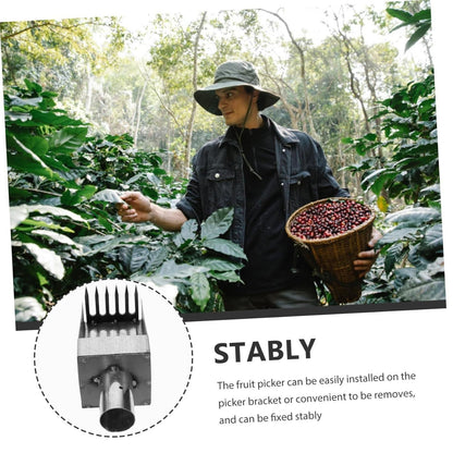 Silver Fruit Picker Tool
