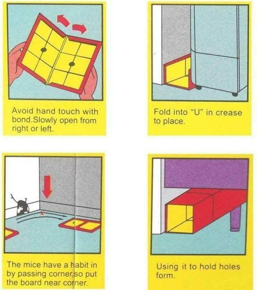 Mouse-Rat Trap Pad Glue