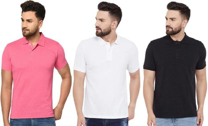 Men's Matty Polo T-Shirts Pack Of 3
