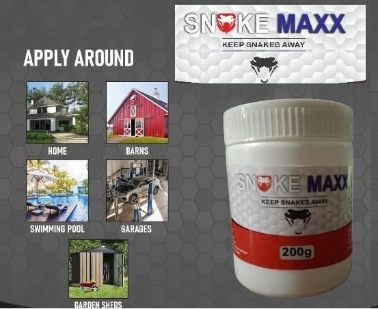 Snake Maxx Non-Toxic Biodegradable Pet-Friendly Snake Repellent Powder 200g