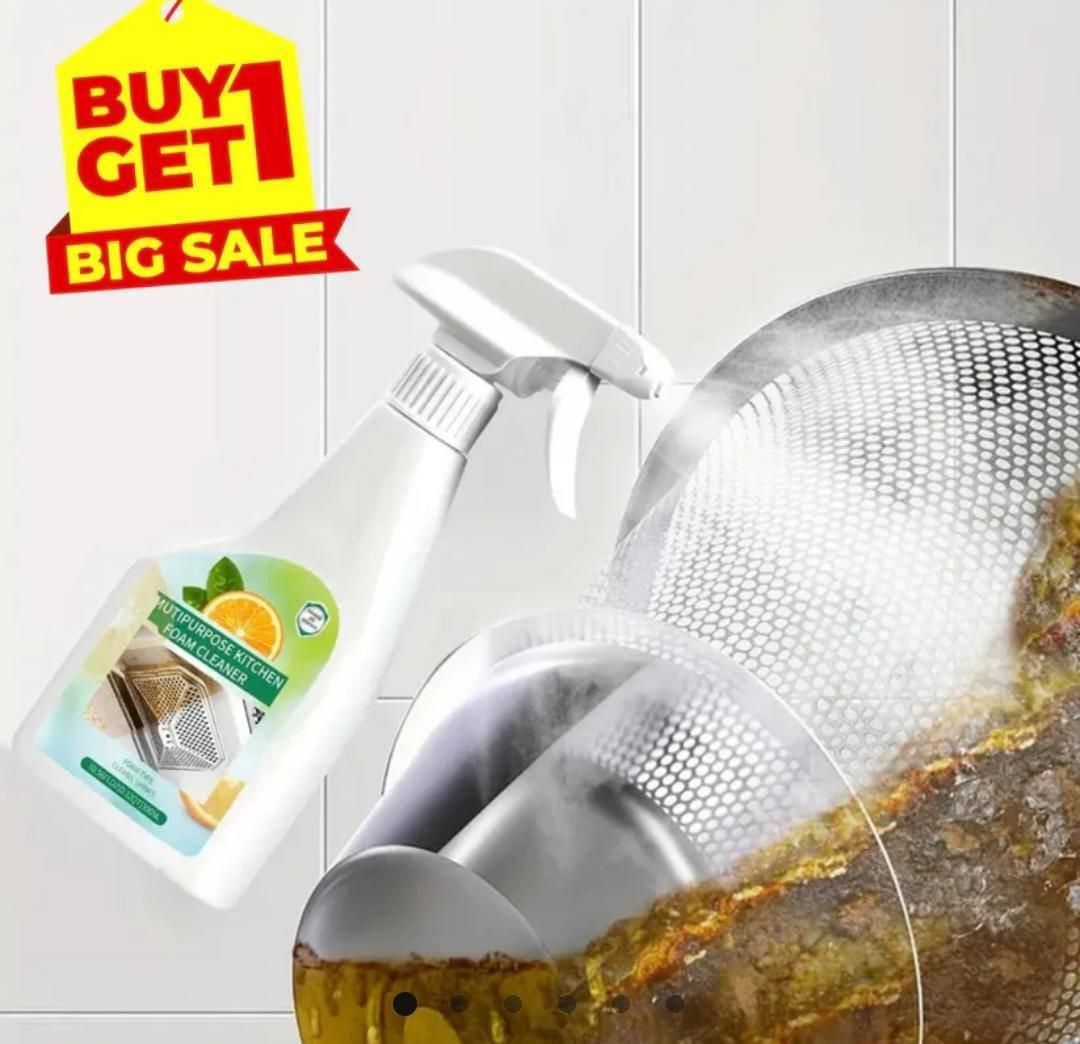 Multipurpose Kitchen Foam Cleaner Pump 250 ml Pack of 2